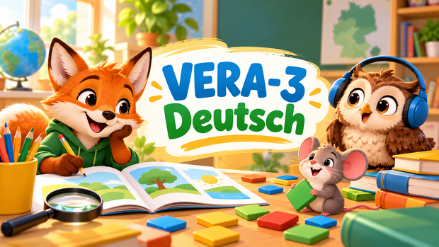 Schlaumik erweitert Lernangebot um VERA-3 Deutsch für die 3. Klasse