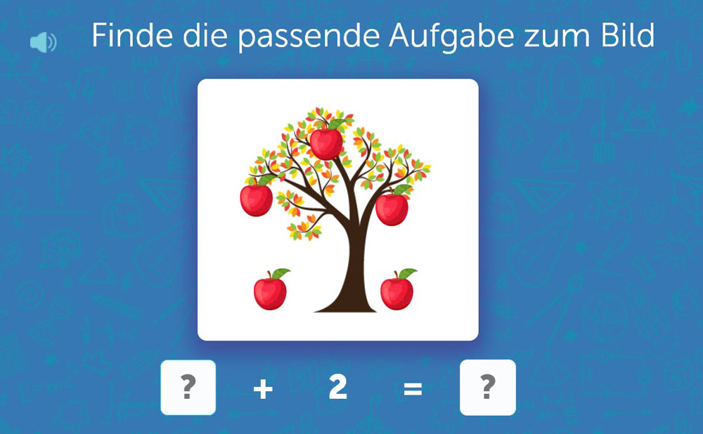 Nach Bild und Schema Gleichungen bilden