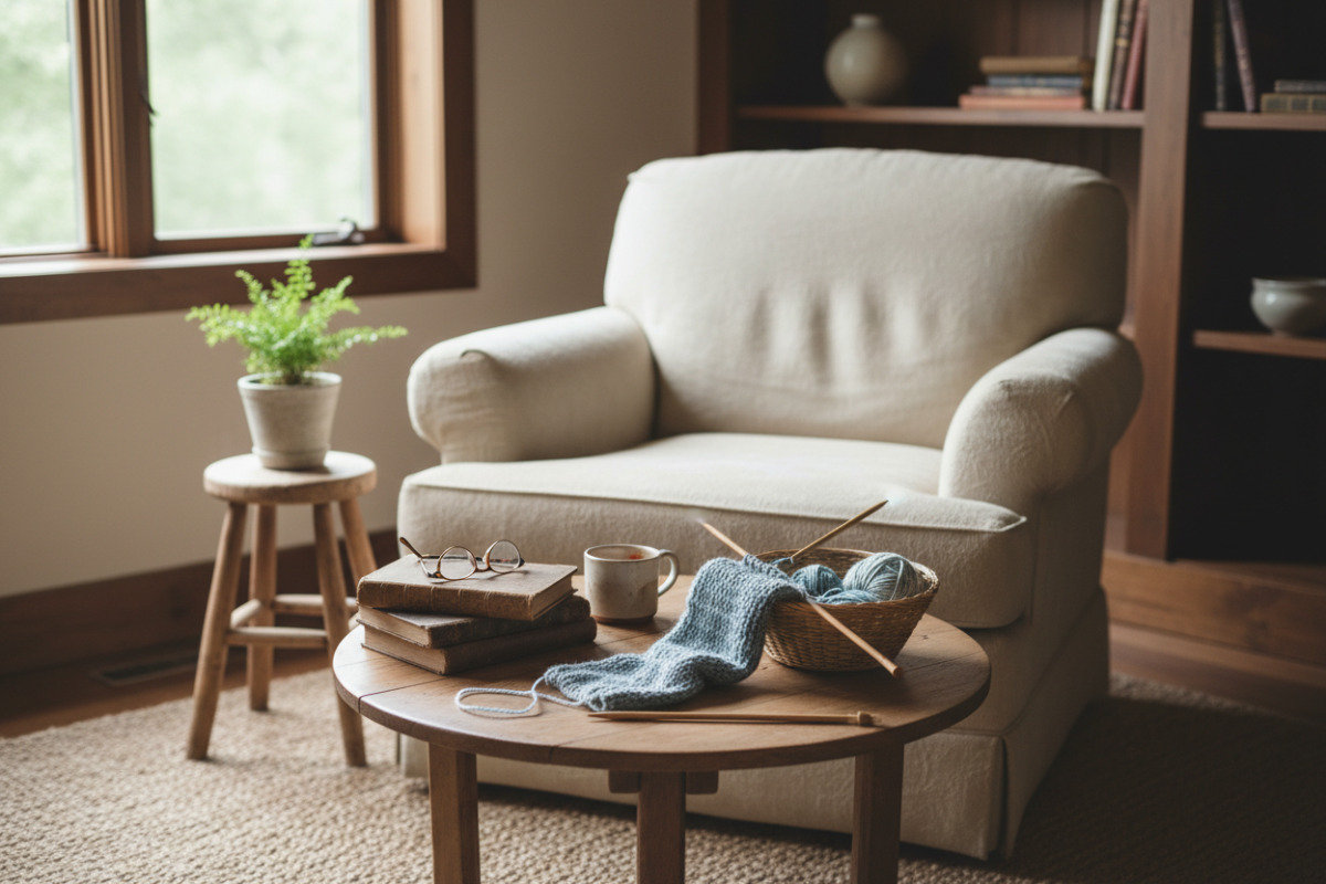 Abb. ruhige Ecke und kleine Materialien reichen oft aus.