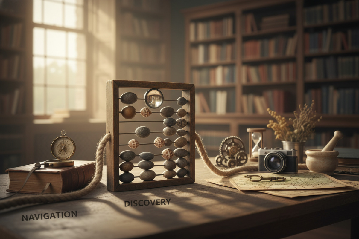 Abb. Begriffe werden leichter, wenn man sie an Dingen festmacht.