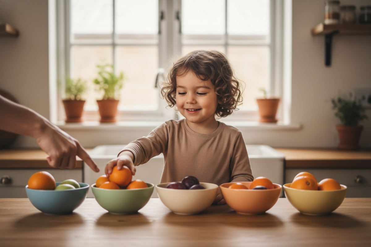 Abb. Zählen im Alltag hilft Kindern, Mathe sicher zu verstehen.