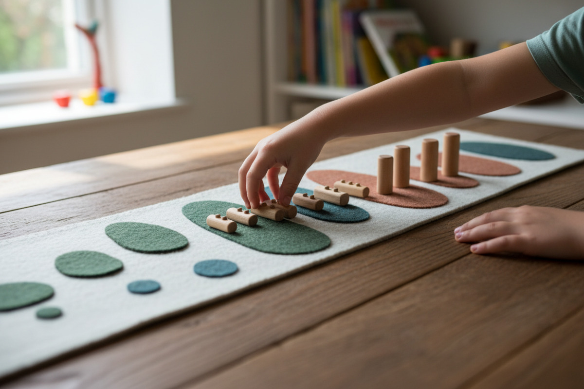 Abb. Reihenfolgen legen stärkt den Zahlenstrahl im Kopf.