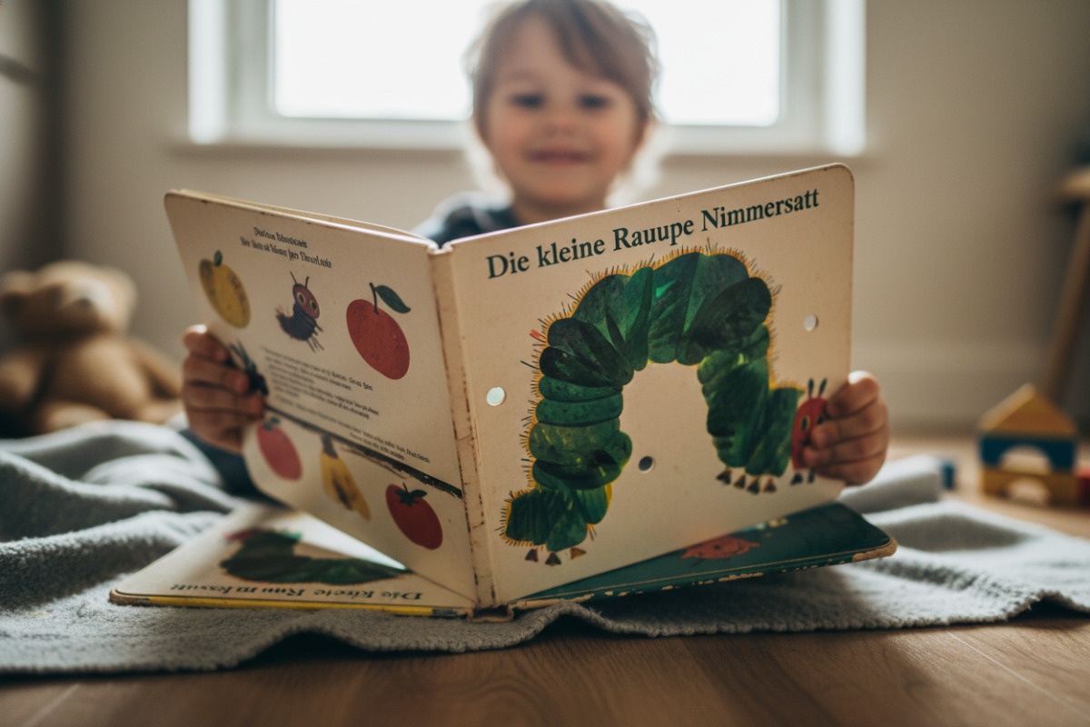 Abb. Das richtige Buch ist oft das, das Ihr Kind wieder und wieder anschauen möchte.