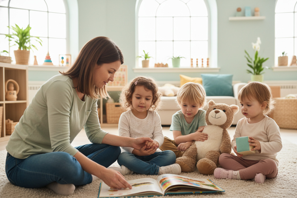 Abb. Ein ruhiger Start hilft Kindern, sich in der neuen Lernumgebung sicher zu fühlen.