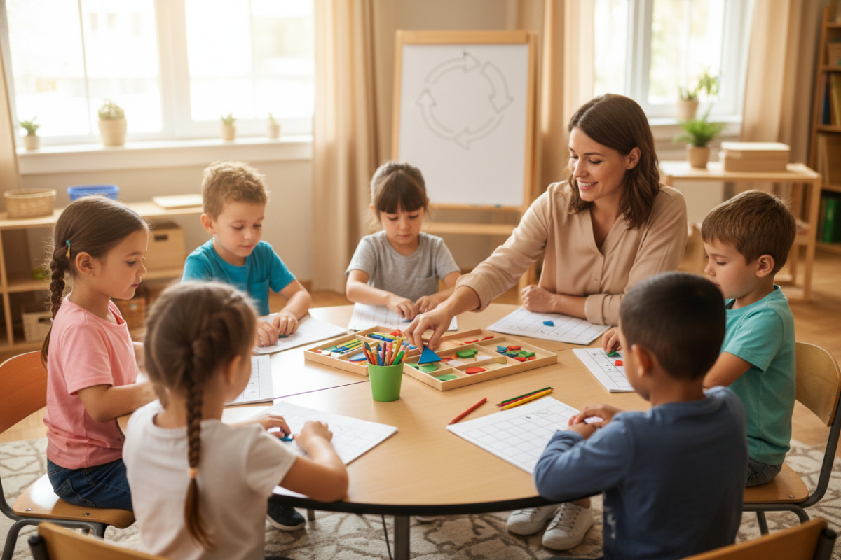 Abb. Wiederkehrende Abläufe machen das Lernen vorhersehbar und damit oft leichter.