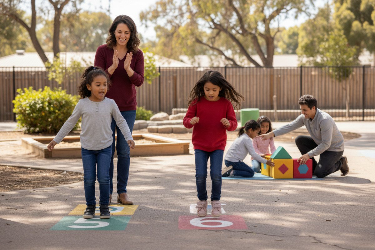 Alltag, Bewegung und wertschätzende Begleitung können Kindern helfen, Mathe in der ersten Klasse verständlicher und