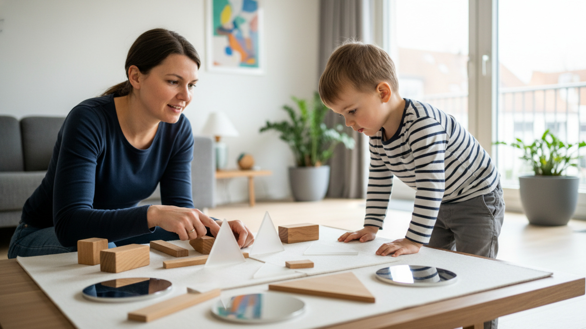 Spiegelachse einfach erklärt für Eltern und Grundschule