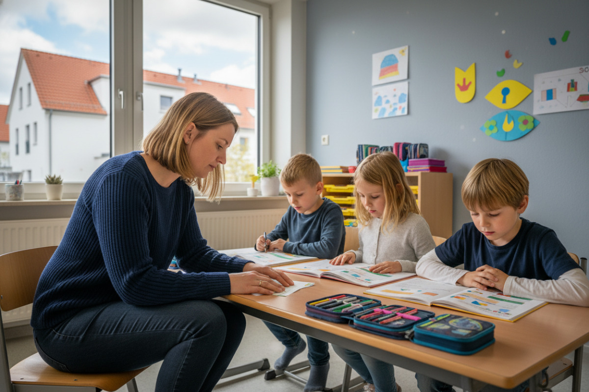 Abb. Beim Lesen unterstützen kurze Abschnitte und sichtbare Orientierung im .