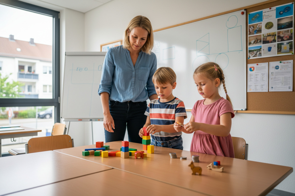 Abb. Konkretes Material macht und Mengen leichter greifbar.