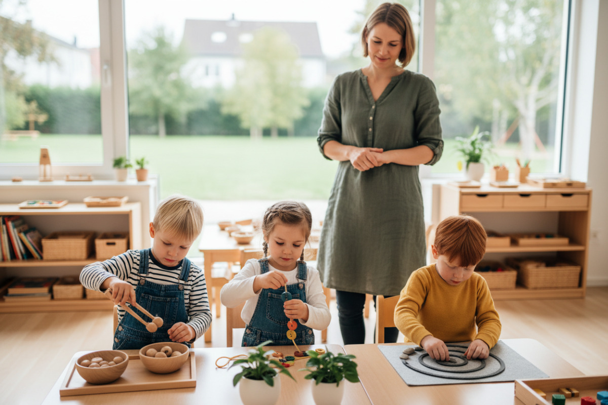 Alltagsspiele, ruhige Handarbeiten und klare Abläufe zeigen, wie Konzentration im Vorschulalter spielerisch wachsen
