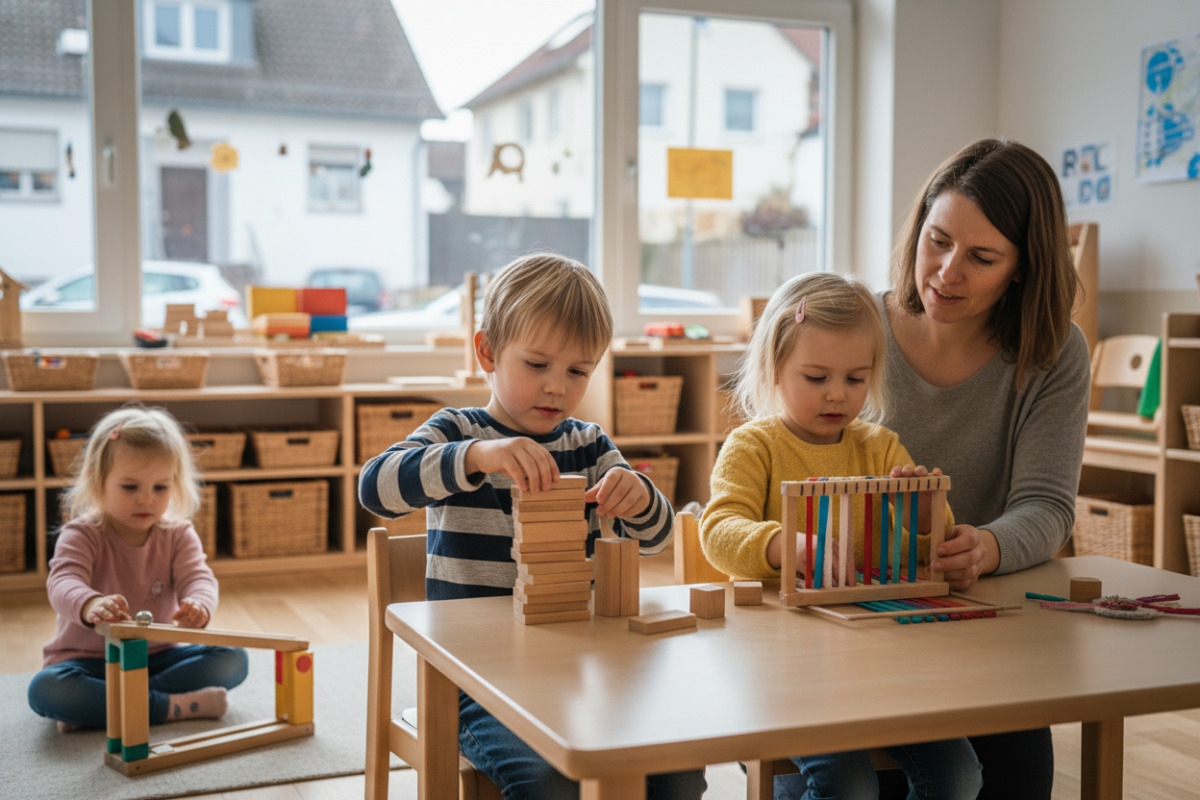 Alltagsspiele, ruhige Handarbeiten und klare Abläufe zeigen, wie Konzentration im Vorschulalter spielerisch wachsen