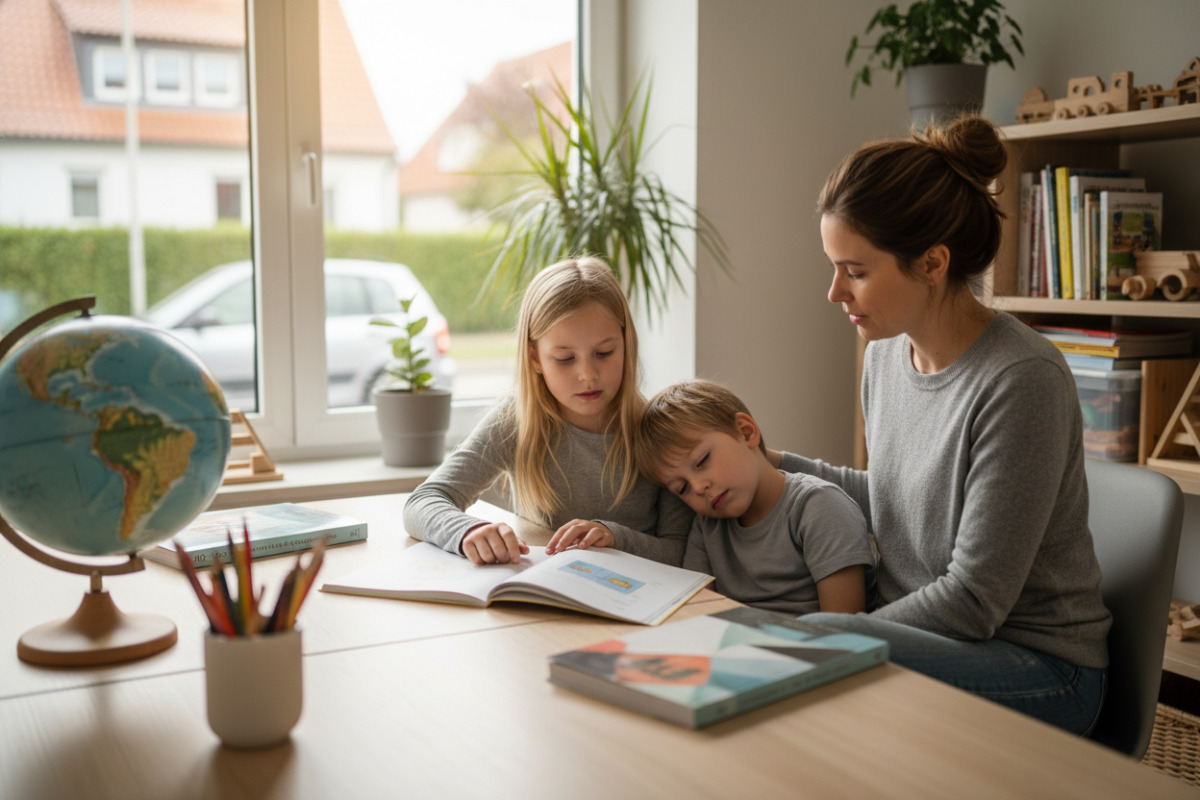 Abb. Zwischen neuem Lernstoff und wachsendem Anspruch brauchen Kinder Orientierung und Ruhe.