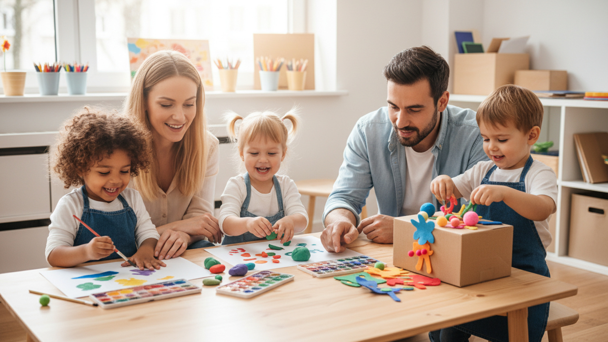 Kreativität fördern: Bastel- und Malideen für Kinder ab 3 Jahren