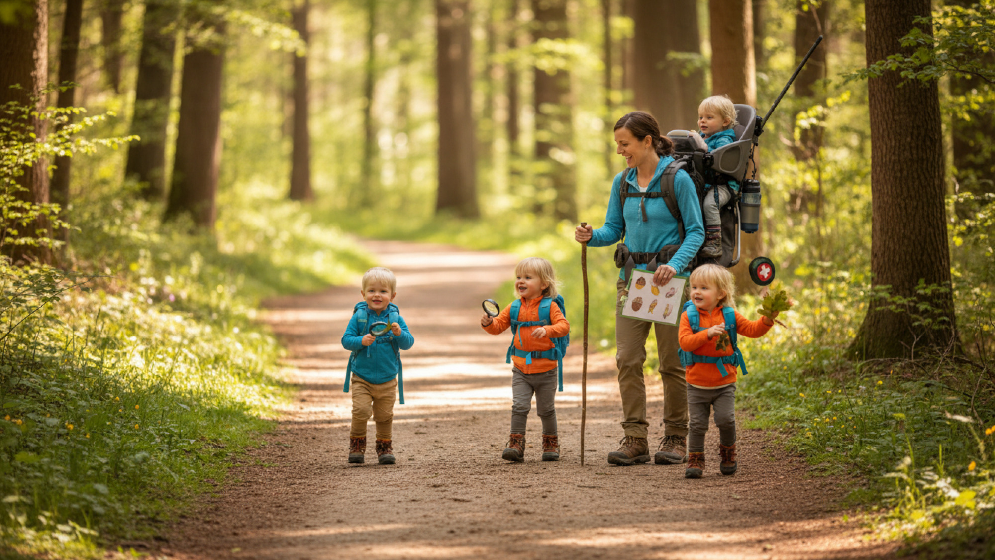 Wandern mit kleinen Kindern: Tipps für gelungene Familienabenteuer
