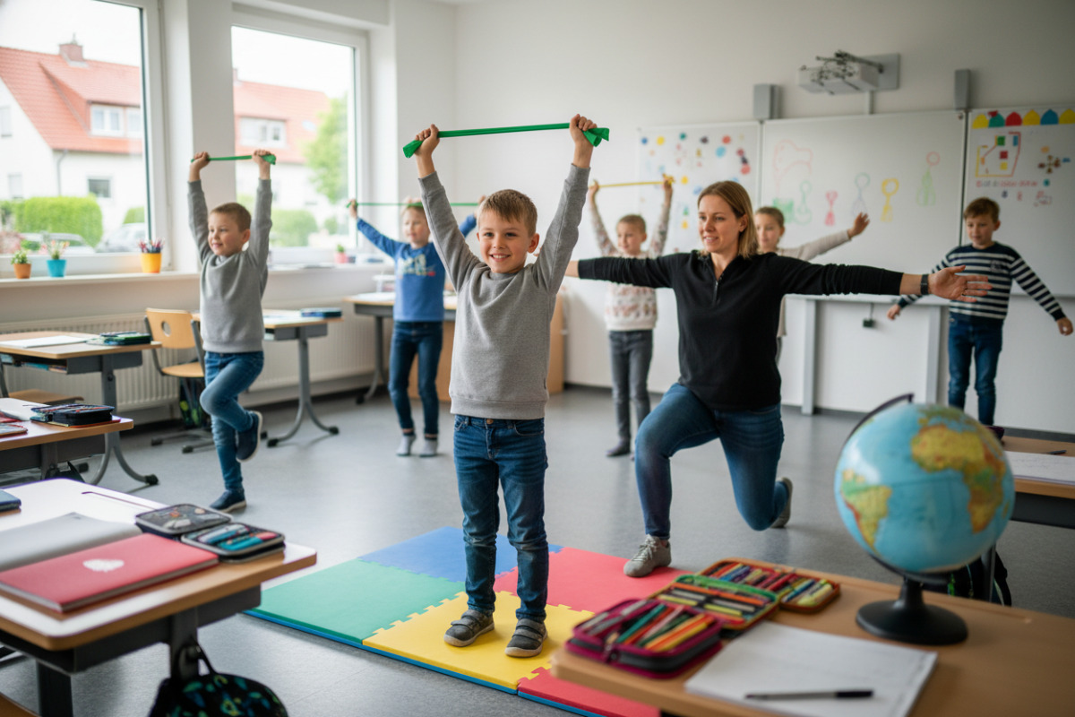 Abb. Kurze Übungen in kleinen Portionen wirken oft besser als langes Sitzen.