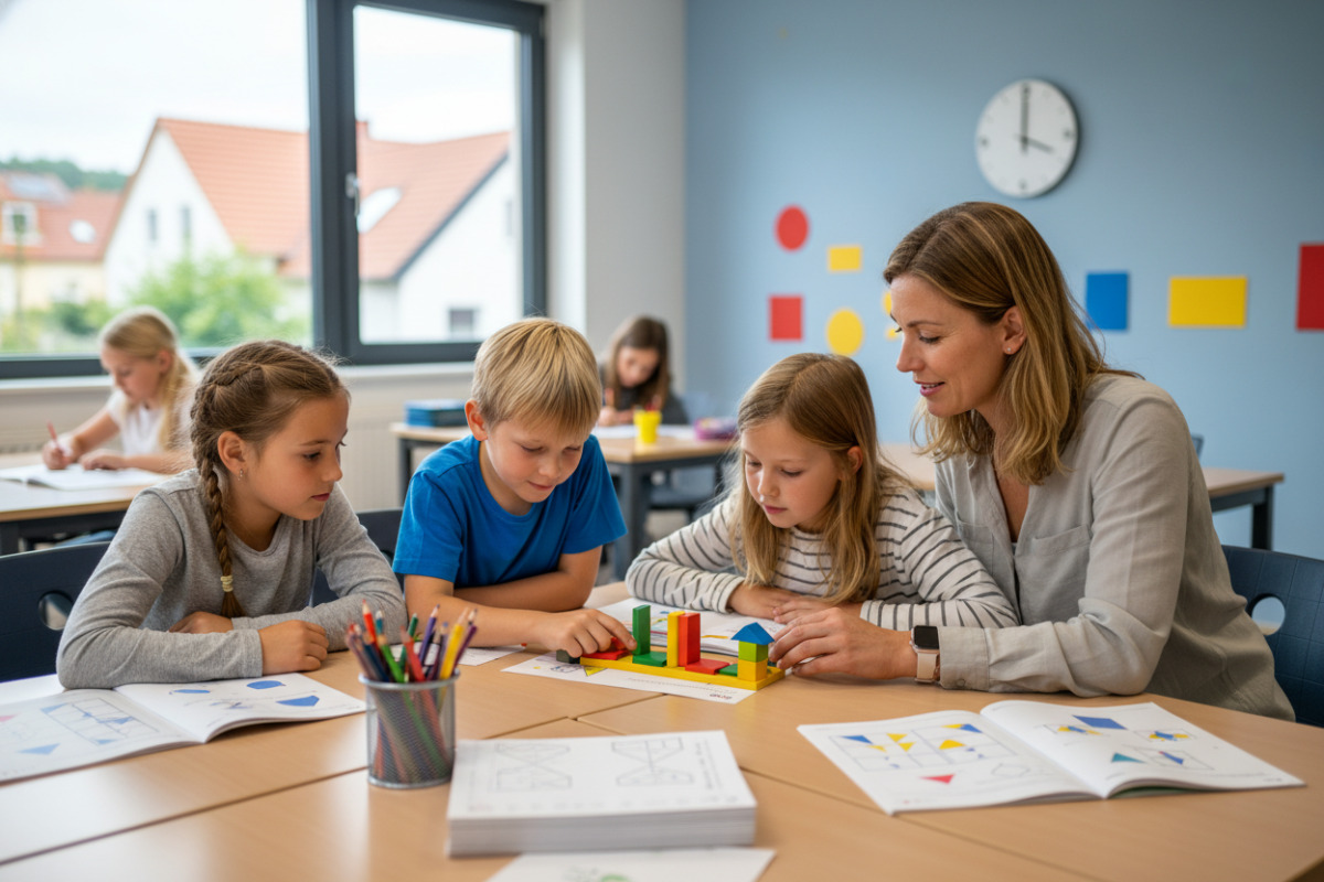 Abb. Ähnliche Aufgaben helfen Kindern, das Prinzip sicher zu erkennen.