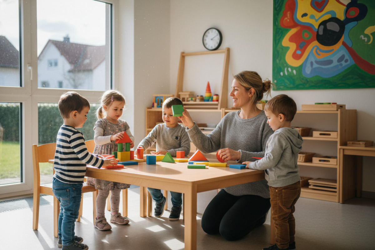 Abb. Formen werden verständlicher, wenn Kinder sie in ihrer Umgebung wiederfinden.