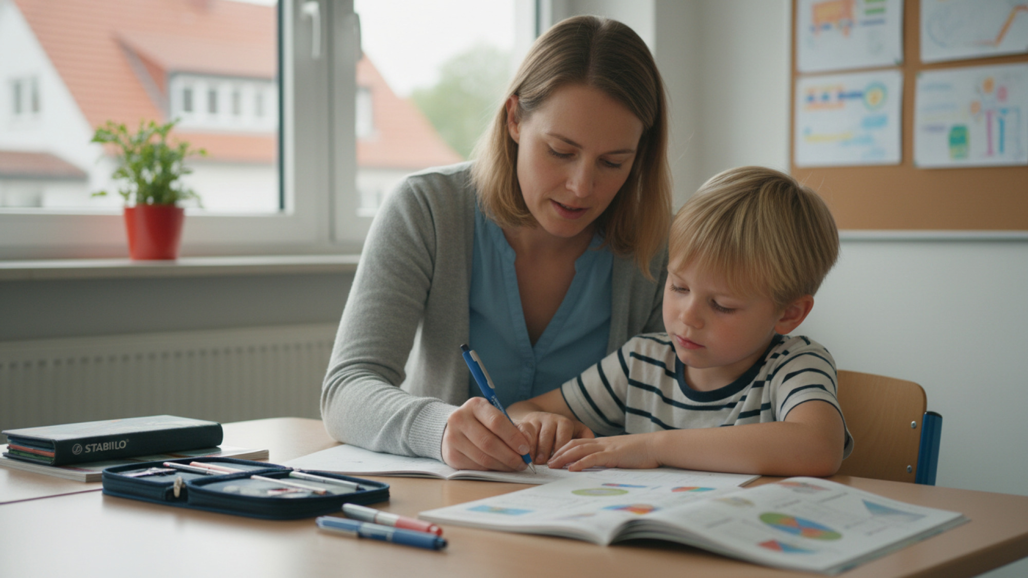 Konzentration in der 1. Klasse liebevoll fördern