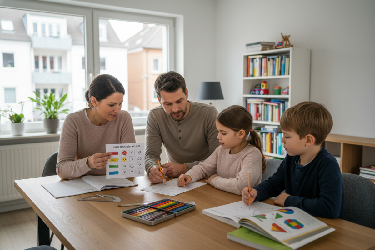 Abb. Konkrete helfen Eltern, den Lernstand besser einzuordnen.