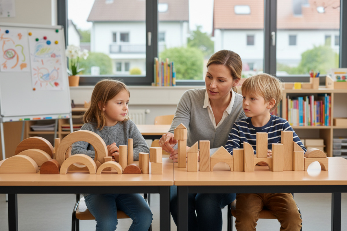 Abb. Der direkte Vergleich zwischen runden und eckigen Figuren macht den Unterschied sichtbar.