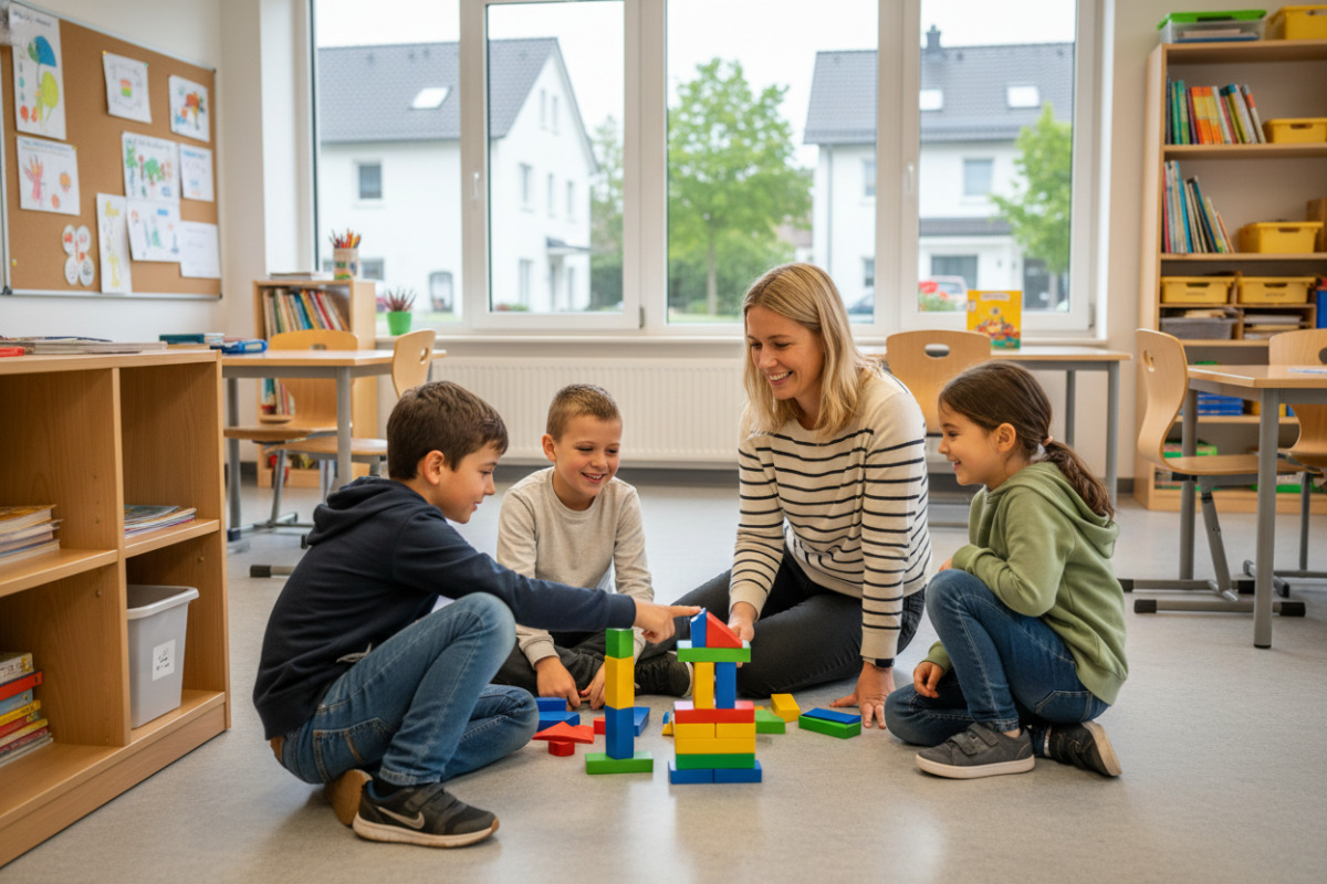 Abb. Alltagsnahe Übungen machen Lernen verständlich und nehmen vielen Kindern den Druck.