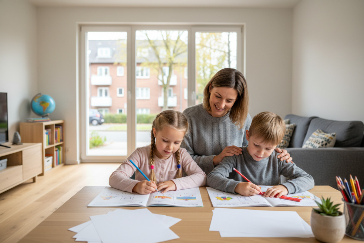 Abb. ruhige Lernsituation hilft Kindern, sich sicher und gesehen zu fühlen.