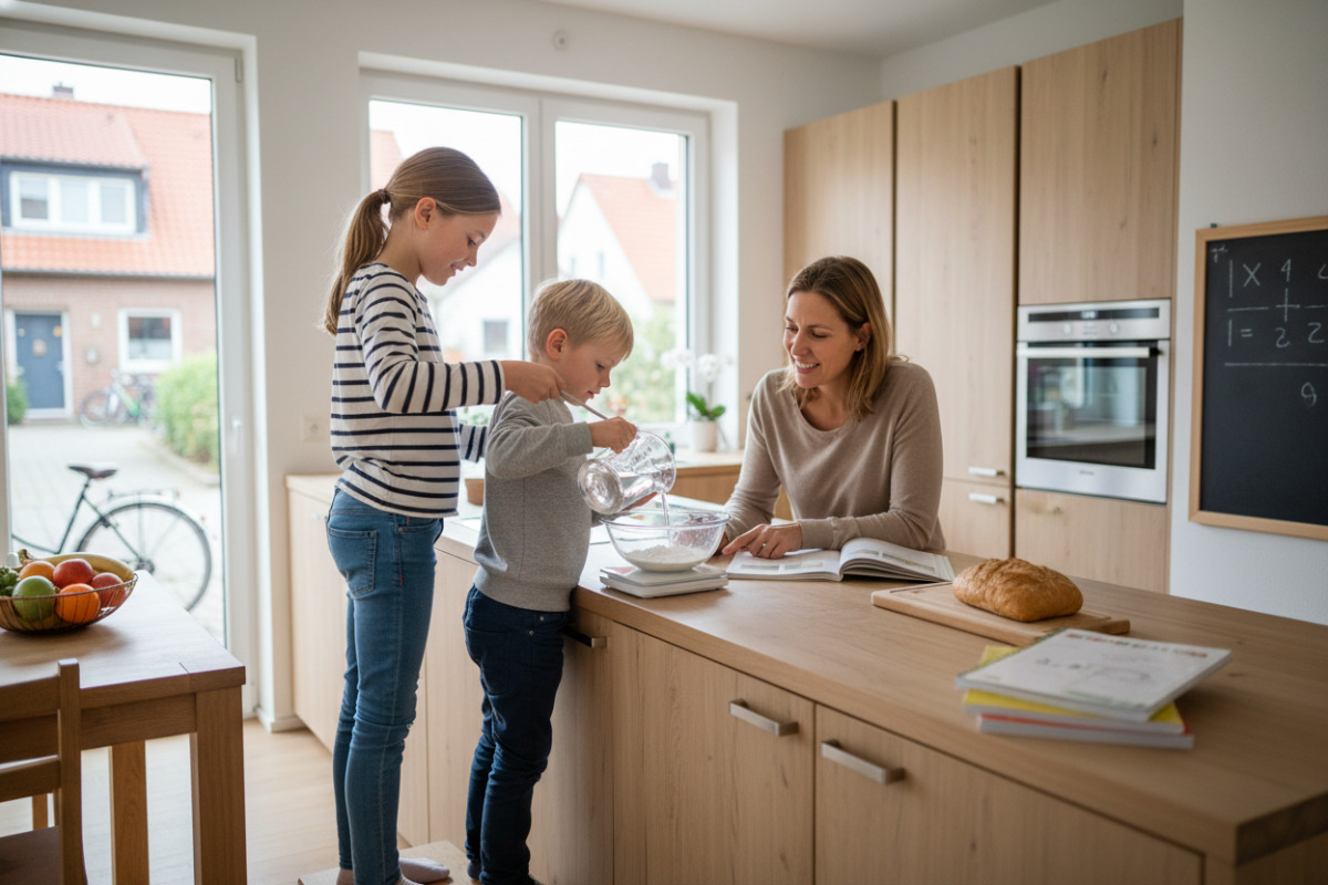 Abb. Mathe im Alltag wirkt natürlich und zeigt Kindern, wofür Rechnen gebraucht wird.