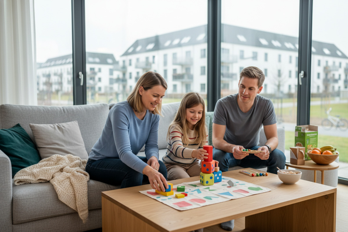 Spielerische Materialien, ruhige Gespräche und kleine Erfolgserlebnisse zeigen, wie Mathelernen im Alltag freundlich