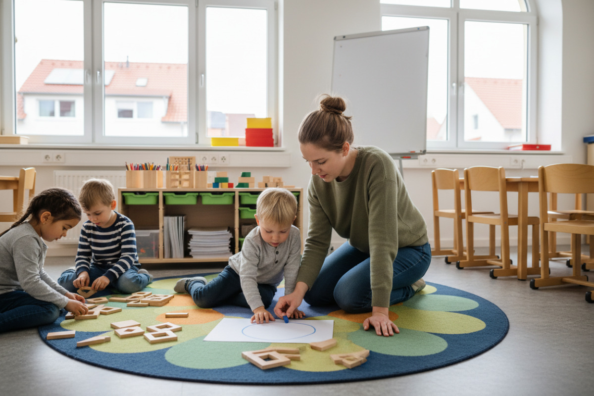 Abb. Manchmal hilft ein Schritt zurück zu einfachen Mustern, damit Neues sicher gelingt.
