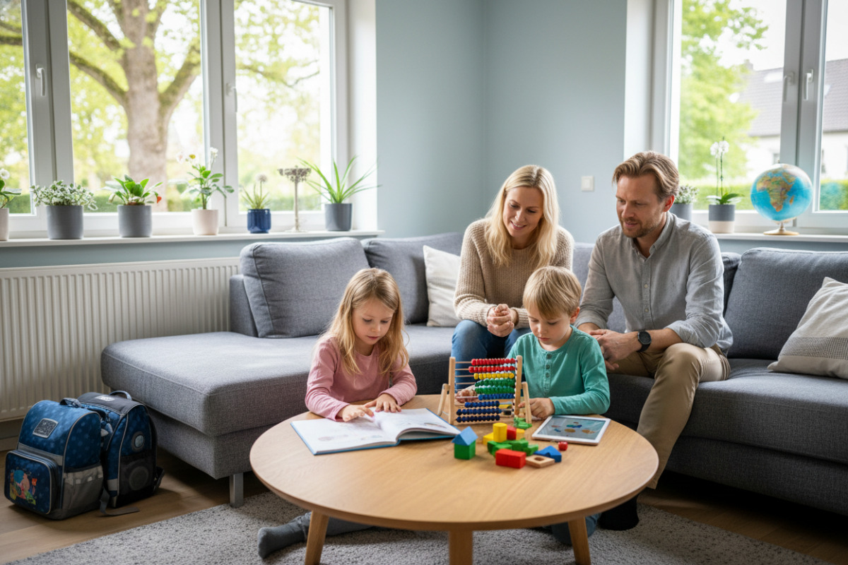 Abb. Kleine Routinen verbinden Lesen, Rechnen und Konzentration ohne zusätzlichen Druck.