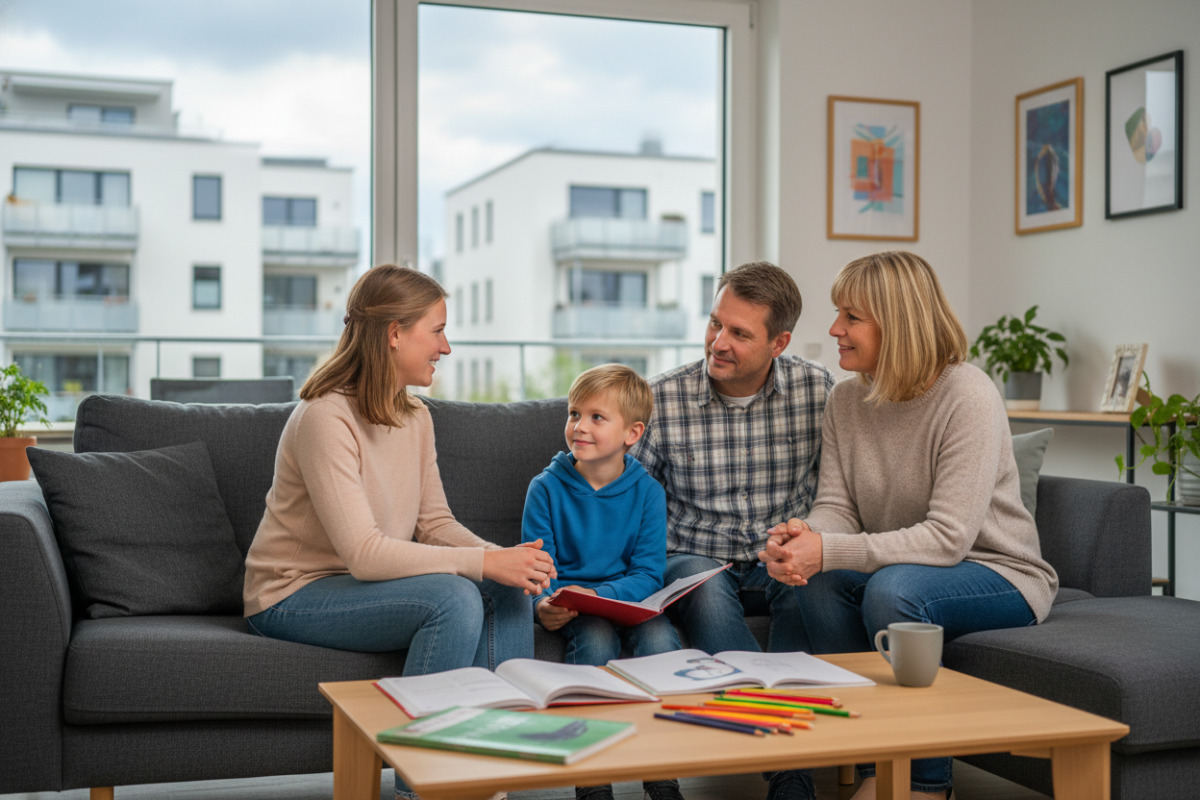 Abb. Ein ruhiger Austausch mit Eltern schafft oft mehr als zusätzliche Aufgaben.
