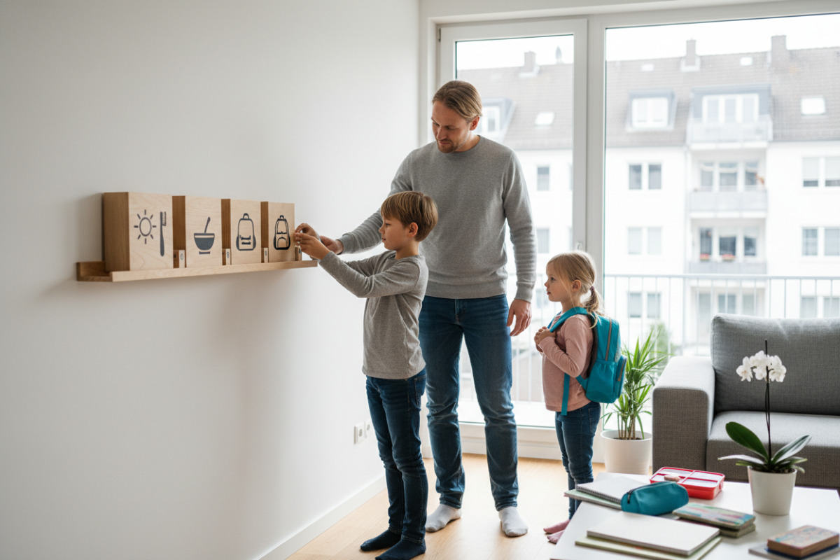 Abb. Ein fester, einfacher Ablauf gibt Orientierung und spart Energie.