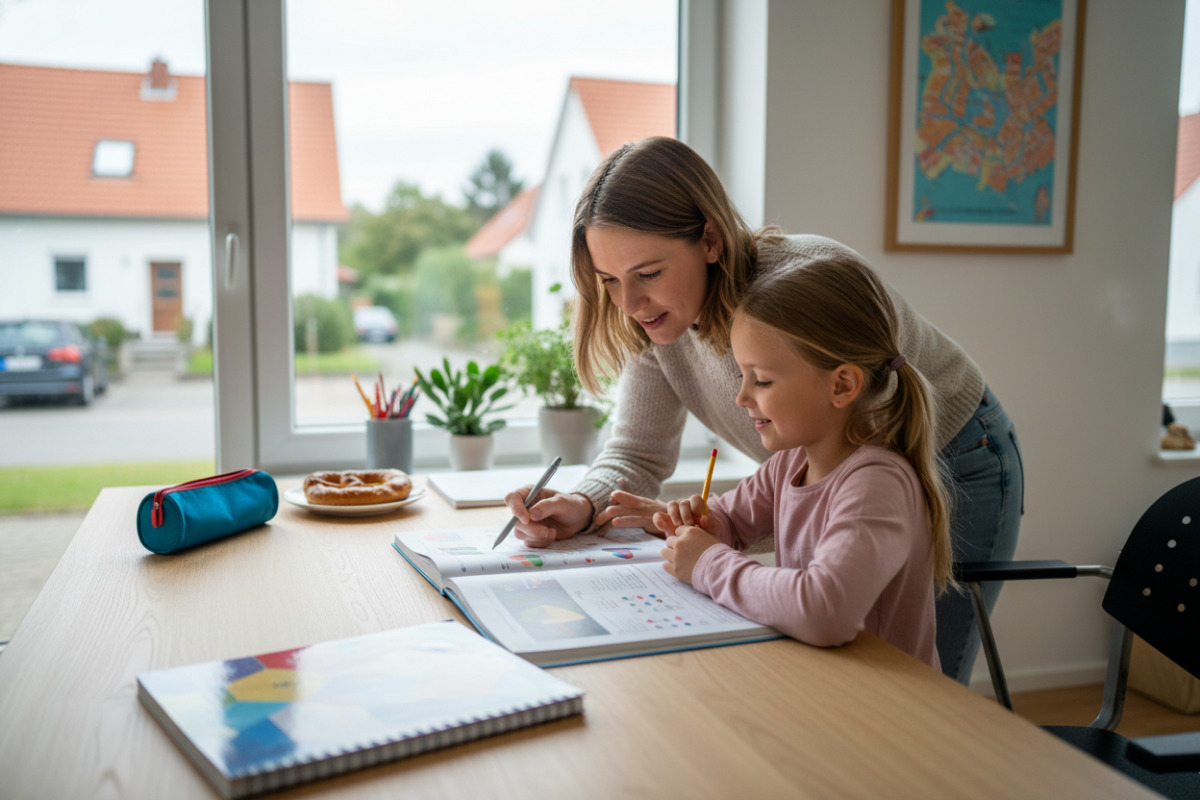 Abb. Kurze gemeinsame Lernmomente können motivieren und Sicherheit geben.