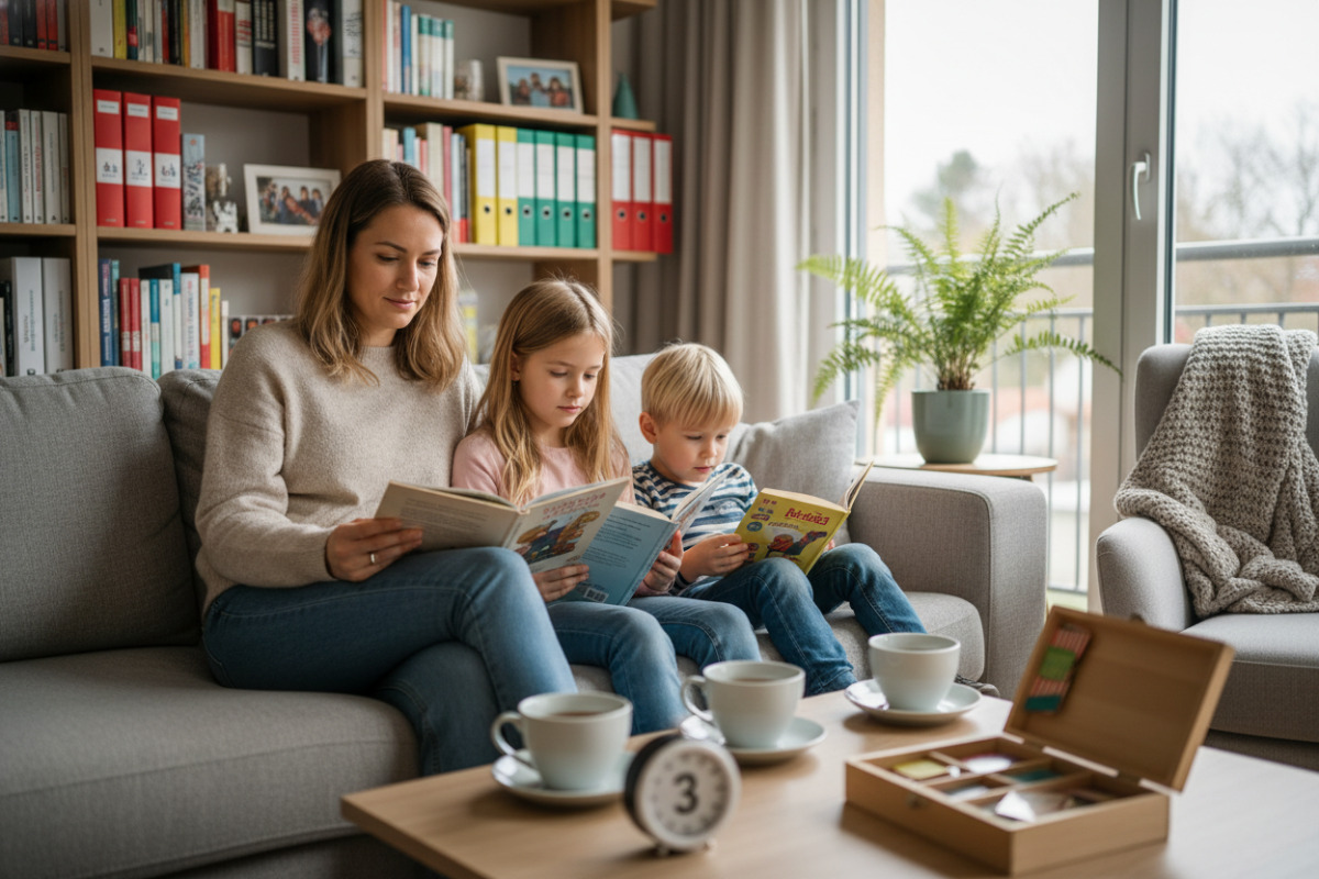 Abb. Kurze, regelmäßige Lesezeiten helfen mehr als seltene lange Einheiten.