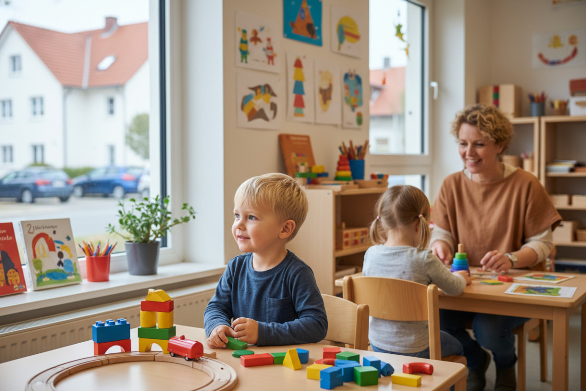 Abb. Ablenkung gehört im Vorschulalter oft dazu und ist nicht automatisch ein Zeichen für ein Problem.