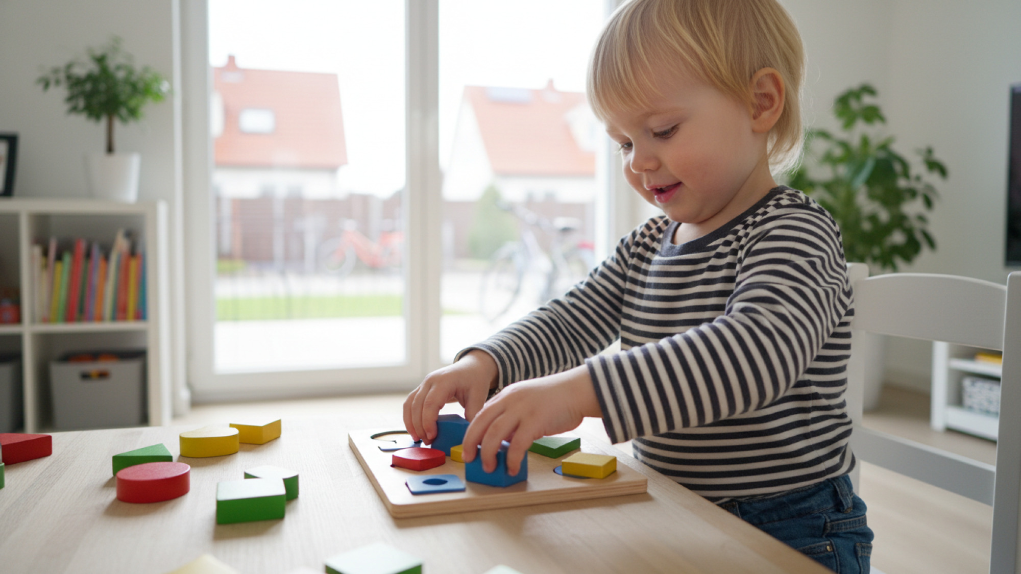 Geometrie entspannt mit Kindern üben
