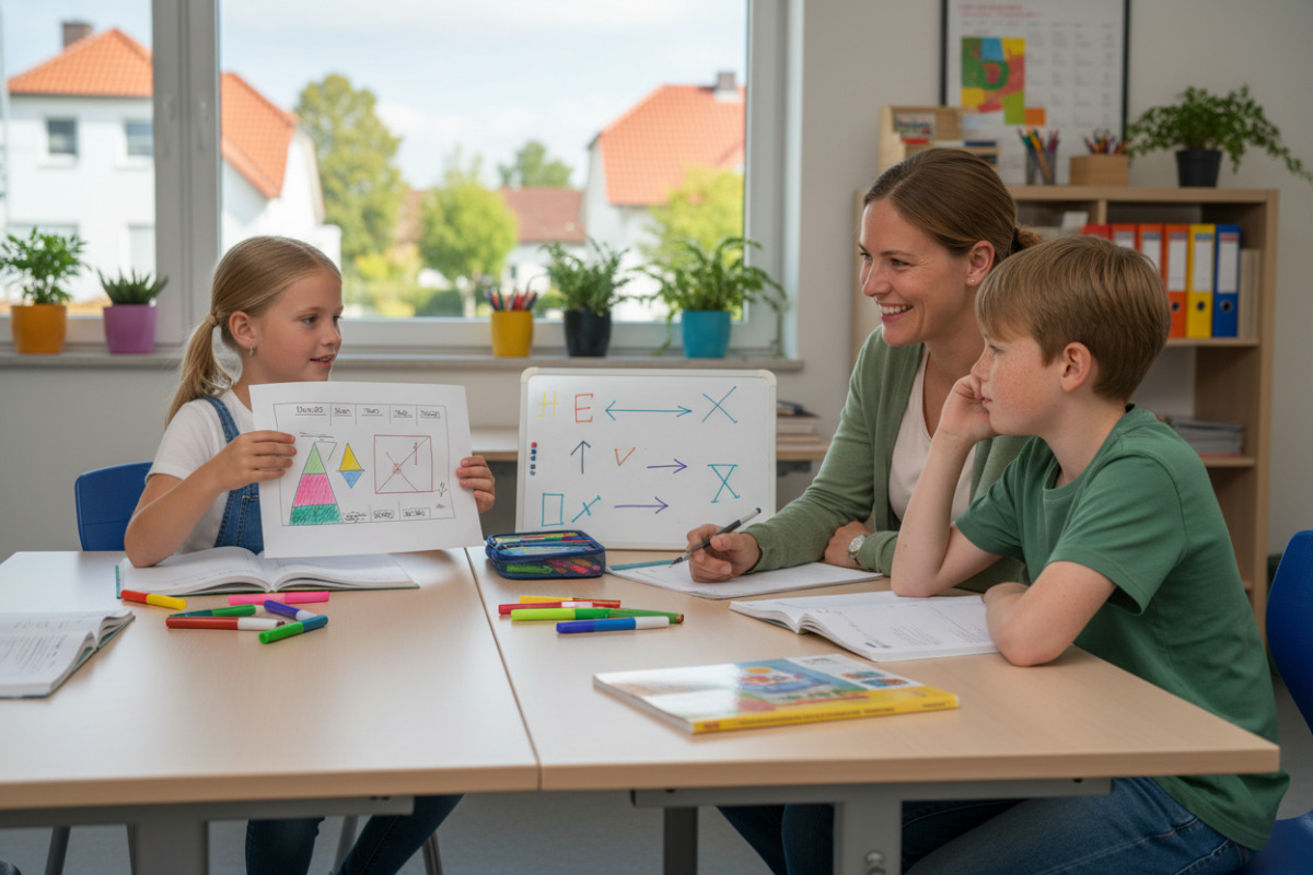 Abb. Lernfortschritte zeigen sich oft in Erklärungen, nicht nur in richtigen Lösungen.