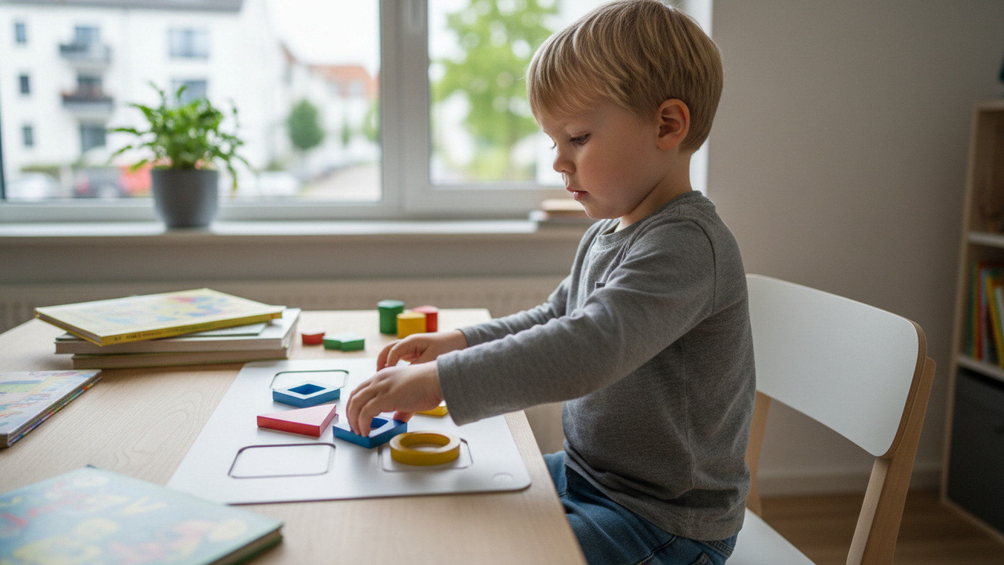 Geometrische Figuren lernen ohne Druck