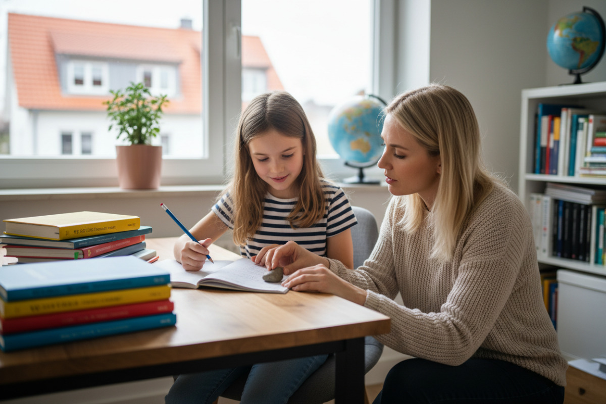 Abb. Kleine Rituale helfen Kindern, den Einstieg ins Lernen leichter zu finden.