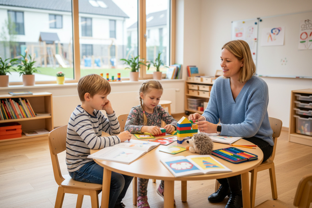 Abb. Ein ruhiger Start hilft Kindern, sich auf kleine Lernschritte einzulassen.