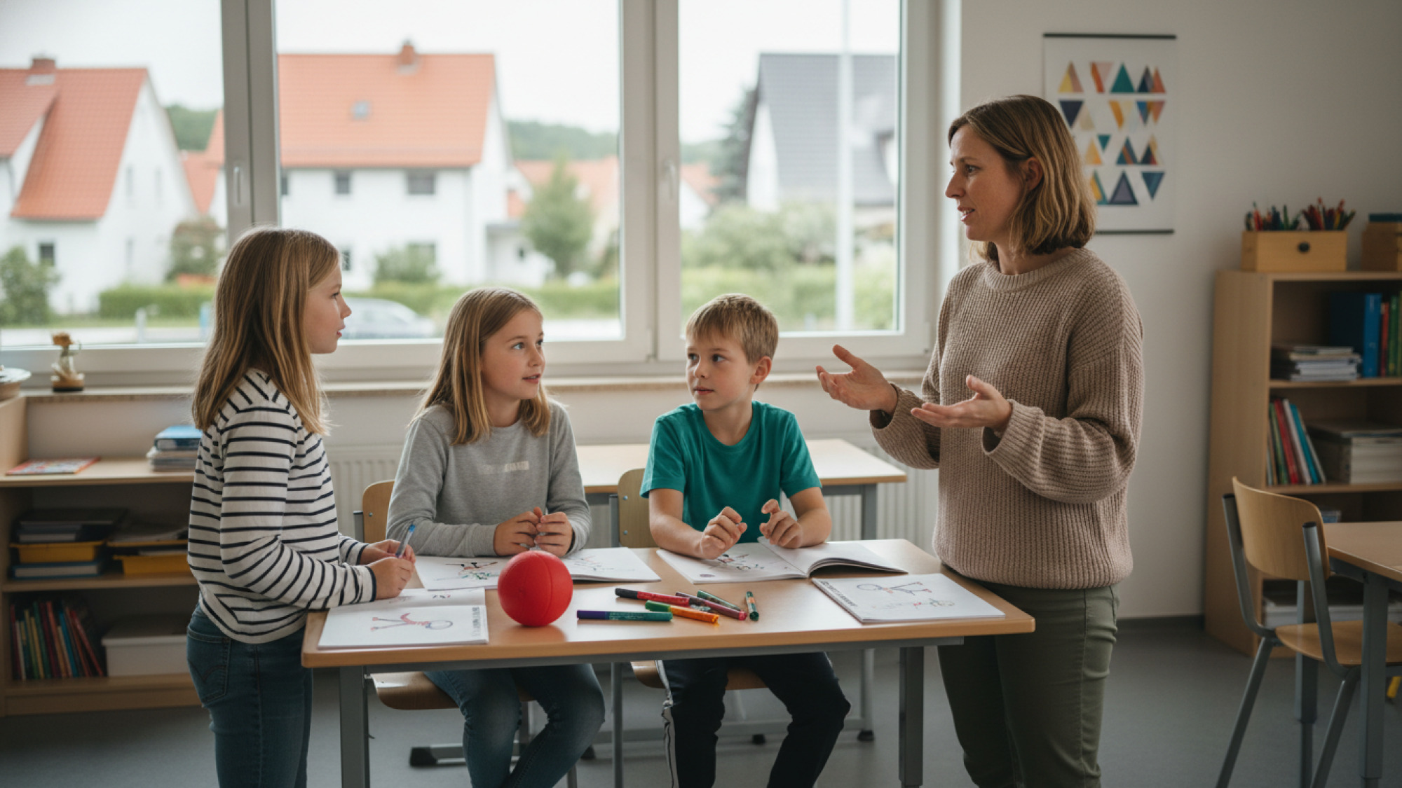 Sportunterricht fair bewerten in Klasse drei