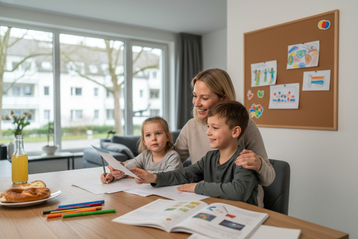 Abb. Wertschätzende Rückmeldungen können Kindern Sicherheit geben, auch wenn Leistungen unterschiedlich ausfallen.
