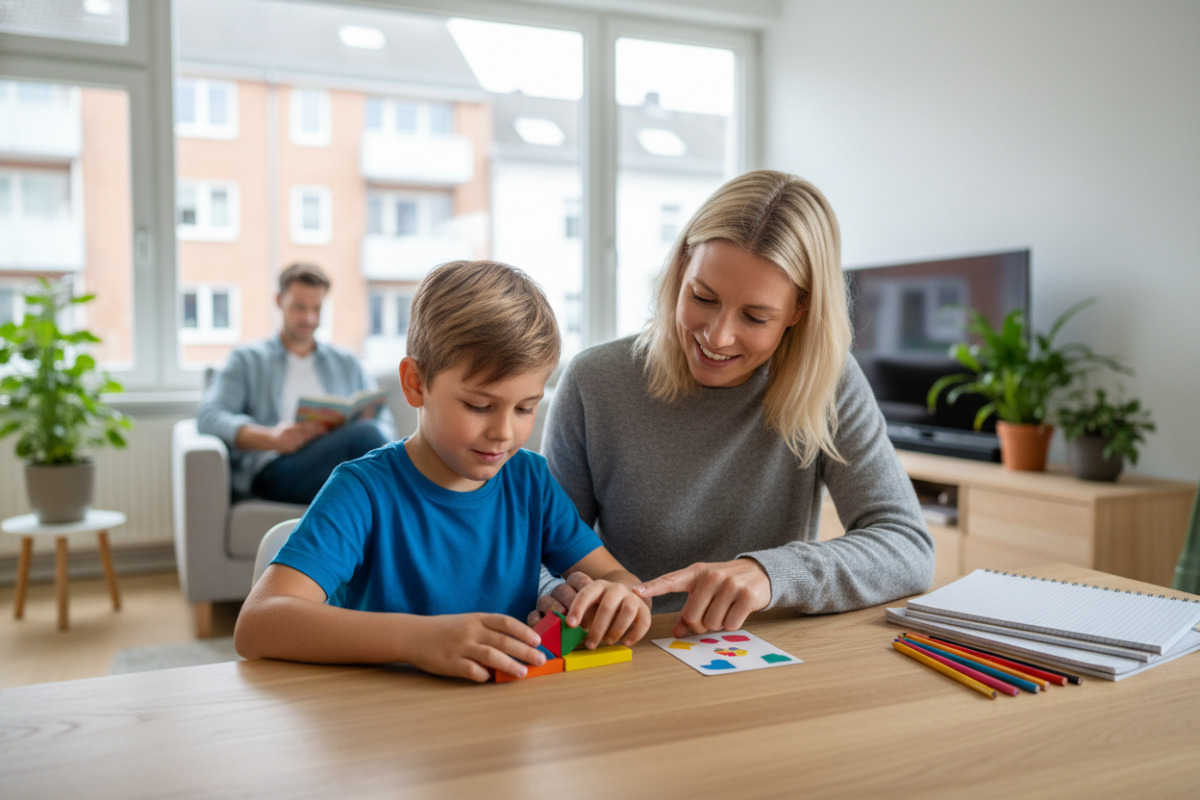 Abb. Kleine, machbare Aufgaben stärken Konzentration ohne zusätzlichen Leistungsdruck.