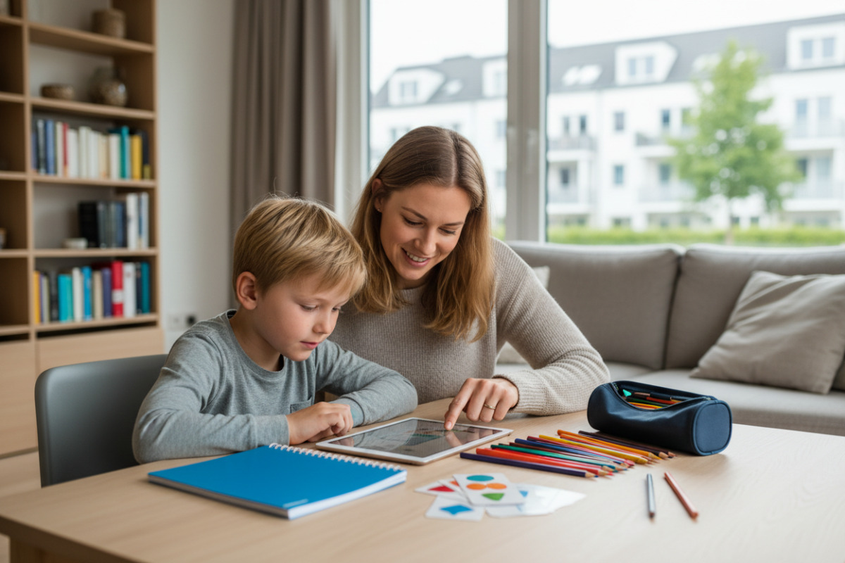 Abb. Kurze, klare Lernphasen helfen Kindern, neue Routinen sicher zu üben.