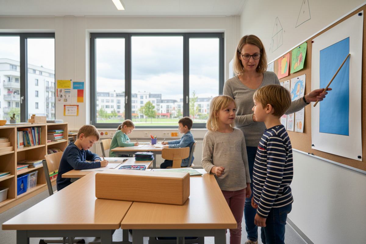 Abb. Ein Rechteck erkennt man gut an seinen langen und kurzen Seiten.