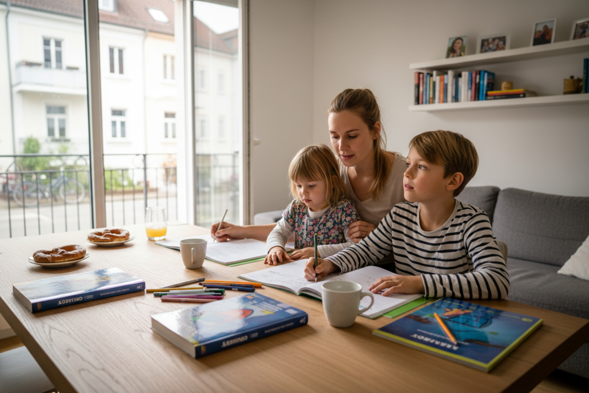 Kleine Routinen, gemeinsame Lernmomente und Pausen können den Druck aus dem Familienalltag nehmen.