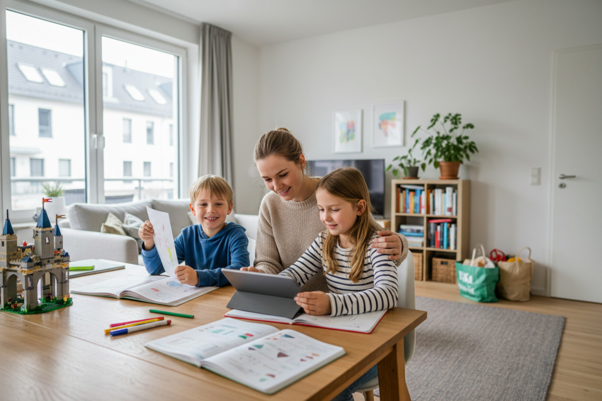 Kleine Routinen, gemeinsame Lernmomente und Pausen können den Druck aus dem Familienalltag nehmen.
