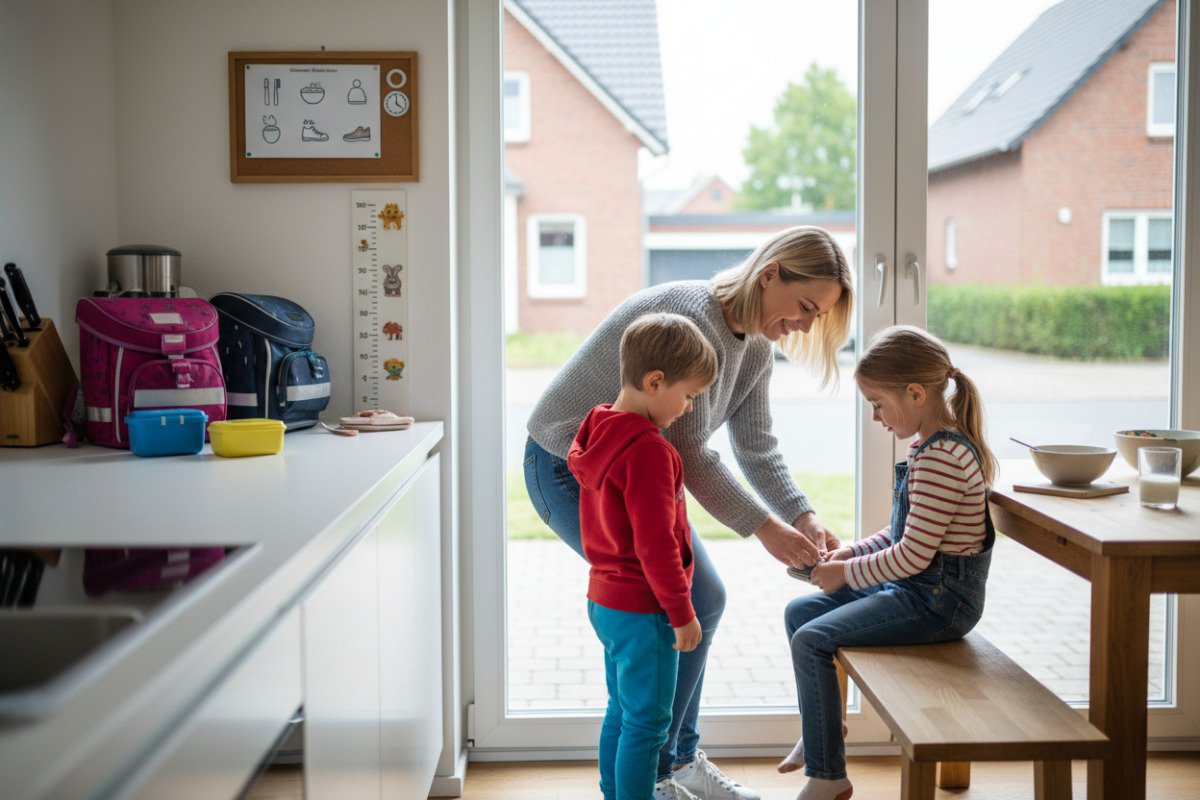 Abb. Routinen dürfen klein sein und an den Tagesablauf der Familie angepasst werden.