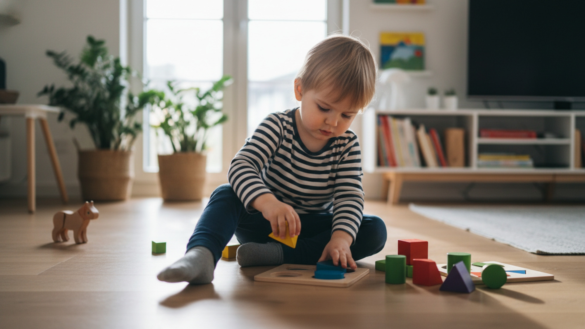 Geometrische Formen mit Kindern einfach entdecken