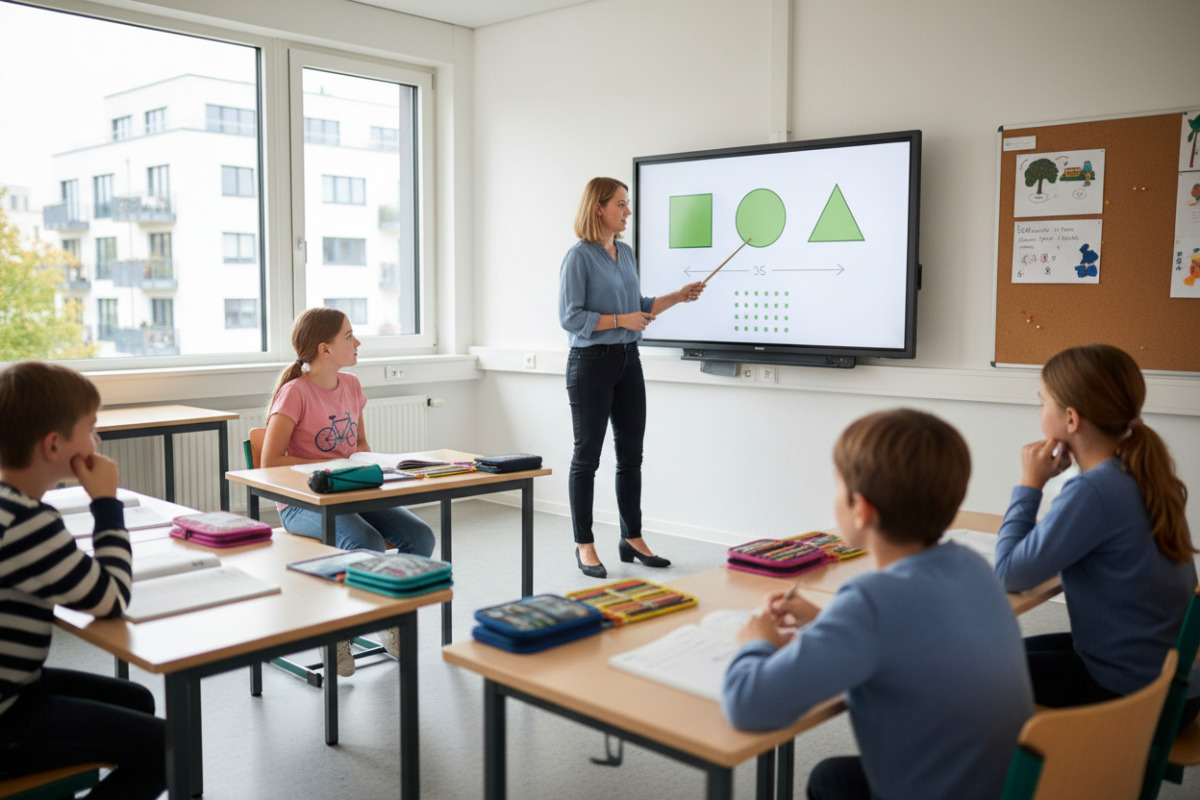 Abb. In Klasse steht das Erkennen, Benennen und Vergleichen im Mittelpunkt.